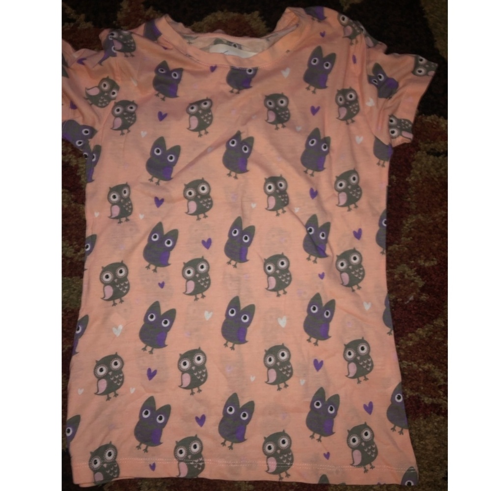🆕️ Cute owl tshirt with hearts